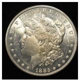 1885 MORGAN DOLLAR GEM BU