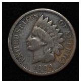 1909-S INDIAN HEAD CENT VG