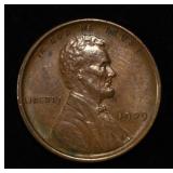 1909 LINCOLN WHEAT VDB UNC TONED