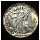 1944 WALKING LIBERTY HALF DOLLAR CH BU