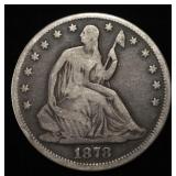 1878 SEATED HALF DOLLAR G/VG