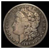1886-S MORGAN DOLLAR FINE