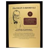 GOLD ROOSEVELT DIME COMMEM