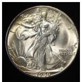 1946-S WALKING LIBERTY HALF DOLLAR GEM BU