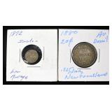 (2) BETTER WORLD COINS