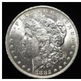 1882-O MORGAN DOLLAR CH BU