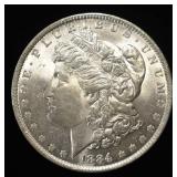 1884-O MORGAN DOLLAR CH BU