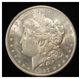 1897-O MORGAN DOLLAR PROOF-LIKE BU