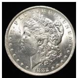1882-O MORGAN DOLLAR CH BU