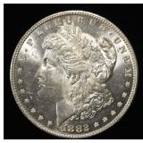 1882 MORGAN DOLLAR CH BU PROOF LIKE