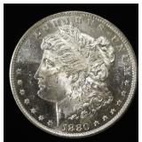 1880-S MORGAN DOLLAR CH BU DMPL