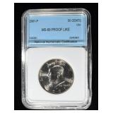 2001-P KENNEDY HALF DOLLAR NNC SUPERB GEM+ BU PL
