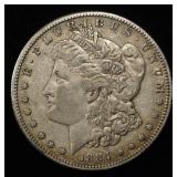 1884-S MORGAN DOLLAR F/VF