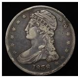 1838 BUST HALF DOLLAR VF