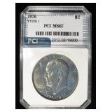1976 TYPE 1 EISENHOWER DOLLAR PCI SUPERB GEM BU