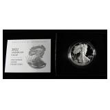 2022-W PROOF AMERICAN SILVER EAGLE OGP