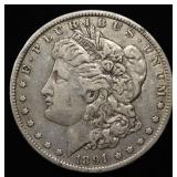 1891-O MORGAN DOLLAR XF