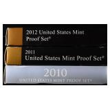 2010-2012 US PROOF SETS
