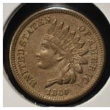 1860 INDIAN HEAD CENT UNC