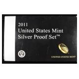 2011-S SILVER PROOF SET
