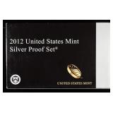 2012-S SILVER PROOF SET