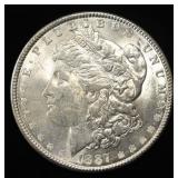 1887 MORGAN DOLLAR VF/XF