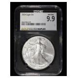2024 AMERICAN SLIVER EAGLE NGCX MS9.9
