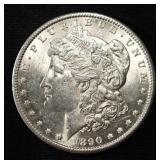 1890-S MORGAN DOLLAR BU