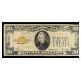 1928 $20 GOLD CERT