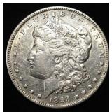 1893 MORGAN DOLLAR AU
