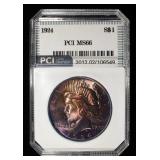 1924 PEACE DOLLAR PCI SUPERB GEM BU