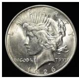 1926-D PEACE DOLLAR CH BU