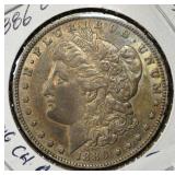 1886-O MORGAN DOLLAR CH AU/UNC