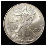 2000 AMERICAN SILVER EAGLE