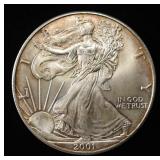 2001 AMERICAN SILVER EAGLE