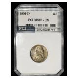 1950-D JEFFERSON NICKEL PCI SUPERB GEM BU FS