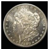 1880-S MORGAN DOLLAR GEM BU