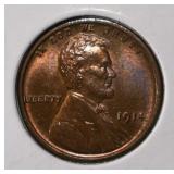 1914 WHEAT CENT GEM UNC