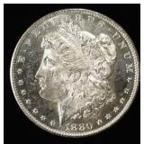 1880-S MORGAN DOLLAR CH BU DMPL
