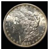 1881-S MORGAN DOLLAR CH BU