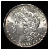 1902 MORGAN DOLLAR CH BU