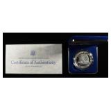 1987 $1 COMMEM 90% SILVER PR CONSTITUTION