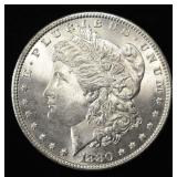 1880 MORGAN DOLLAR FROSTY GEM BU