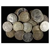 $10 80% SILVER CANADIAN HALVES