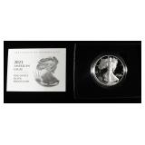 2021-W PROOF AMERICAN SILVER EAGLE OGP