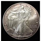 2001 AMERICAN SILVER EAGLE