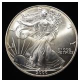 2000 AMERICAN SILVER EAGLE