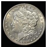 1890-CC MORGAN DOLLAR CH AU/UNC