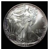 1992 AMERICAN SILVER EAGLE