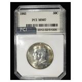 1965 KENNEDY HALF PCI SUPERB GEM BU